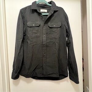 Men's double layer cotton gauze shirt